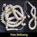 Pack Of Two 33 And 100 Beads Camel Bone Tasbeeh 10mm Size | Muslim Counter Prayer Beads | Original Camel Bone Tasbih | Pure Camel Bone Tasbeeh. 