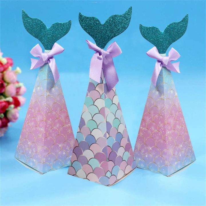 Little Mermaid Candy Bags Mermaid Theme Goody Box