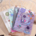 Portable Children's Birthday Gift Bag Cartoon Cute Transparent Handbag Plastic Packaging Bags Children's Day Random Pattern 1Pcs. 