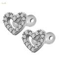 2pcs Dermal Tops And Base Stainless Steel Jewelry. 