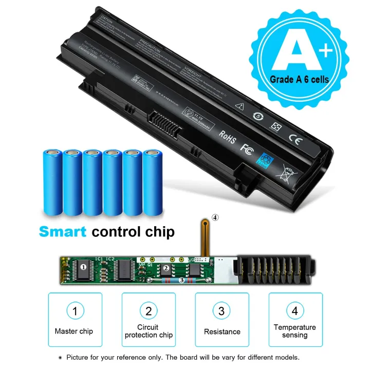 New%2011.1V%2048Wh%20J1KND%20Battery%20Compatible%20with%20Dell%20Inspiron%2015R%20N5010%20N5110%20N5030%20N5040%20N5050%2014R%20N4010%20N4110%20N4050%2013R%20N3010%20N3110%2017R%20N7010%20N7110%20M5110%20M4110%20M501%20M503%20TKV2V%204T7JN%20W7H3N%2004YRJH%2006P6PN%20-%20Image%205