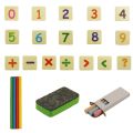 Multi Function Digital Computing Learning Box Toy | Wooden Multi-Functional Learning Box, Digital Counting, Clock Learning and Arithmetic Symbols. 