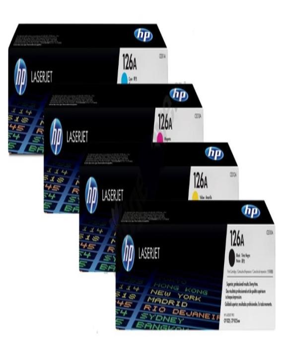 126A Orignal Toner In  LaserJet Pro CP1025/CP1025NW