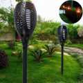 12/33/72/96LED Solar Flame Torch Lights Flickering Light Waterproof Garden Decoration Outdoor Lawn Path Yard Patio Floor Lamps. solar garden light . garden light .. 