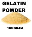 GELATIN POWDER|BEST QUALITY|100:GRAM. 