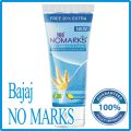 BAJAJ NO MARKS NO 1 ANTI MARKS BRANDS BAJAJ NOMARKS FACEWASH DRY SKIN FACE WASH FOR BOYS MEN GIRLS AND WOMEN CREAM 60G  Bajaj Nomarks Ayurvedic Antimarks Facewash for Oily Skin helps clean excess oil, dirt and grime It also unclogs pores. 