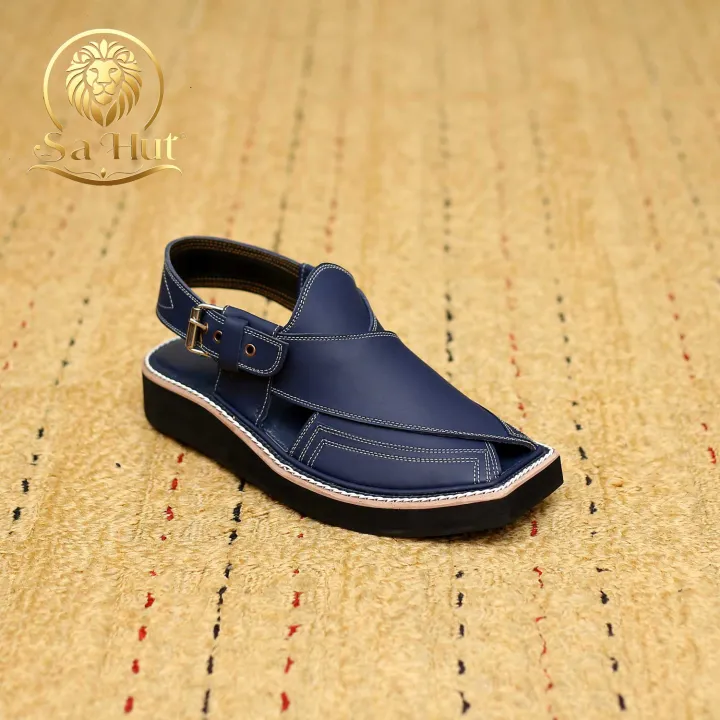 Kaptaan%20Navy%20Blue%20Peshawari%20Chappal%20%E2%80%93Captain%20shoes%20Ultimate%20Handmade%20Leather%20Sandals%20for%20Men%20%7C%20Traditional%20Comfort%20Meets%20Modern%20Style%20%7C%20Perfect%20for%20Formal,%20Casual,%20and%20Ethnic%20Wear%20Shoes%20(elite%20peshawri%20chappal)%20Khankhel%20brand%20-%20Image%205