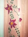 handmade fabric paint lawn cotton shirt (unstitched). 