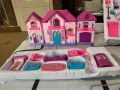 Big Doll House Beauty Villa Set For Kids, Lovely Doll House For Girls, Doll Play House Best For Gifts. 