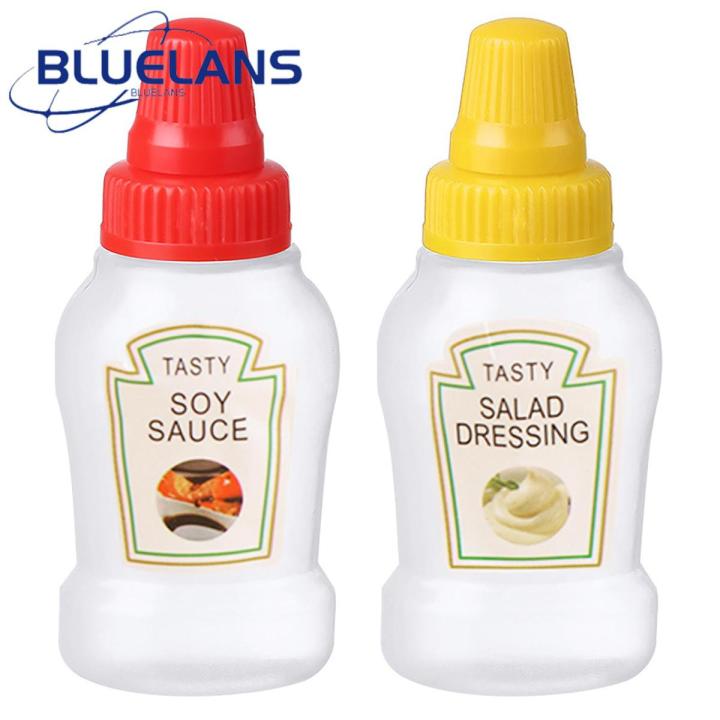 Sauce Squeeze Bottles Detachable Carrot Style Mini Salad Dressing Ketchup Bottles