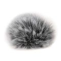 F3MA VideoMicro Microphone windscreen Deadcat Wind Shield, Furry Wind Muff for DJI MIC. 