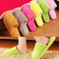 New High Quality Women Home Anti-slip Plush Slipper Winter Warm Cotton House Indoor Slipper. 