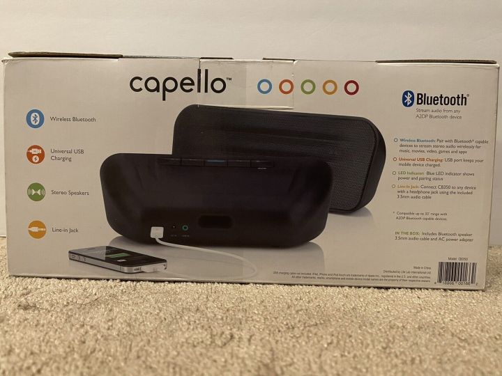 Capello%20Bluetooth%20Wireless%20Speaker%20Cb350%20Black%20-%20Image%204