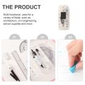 1 Set Geometry Compass Rulers Nice Safe Good Compass Drafting Tools for Student. 