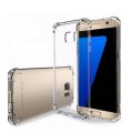 Samsung S7 Edge Transparent Bumper Back Cover. 