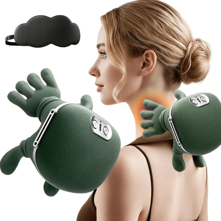 Blueidea%20Hand%20Shoulder%20and%20Neck%20Massager,%20Portable%20Bionic%20Neck%20Massager%20with%20Heat%20Kneading,%20Electric%20Shiatsu%20Neck%20and%20Back%20Massager,%203-Speed%20Adjustment,%20for%20Pain%20Relief%20Deep%20Tissue%20(Green)%20Massage%20with%203-Speed%20Adjustment%20for%20Shoulder,%202026%20ew%20Electric%20-%20Image%204