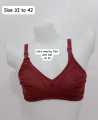 Pack Of 1 Bra Soft Cotton Jerssey Stuff Different Colors. 