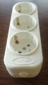 ELBi 3 Schuko Earthed Sockets Box. Made in TURKEY. Electric board. 3 gang. Shuko. Extension board cordless. Accessory.. 