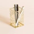 Pen Holder Square or Round Metal Mesh Pen Pencil Holder Durable Pen Organizer Pens/Pencils/Markers Supplies Pen Cup for School Office, Shop or Home use. 