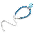 Japanese Style Pets Necklace Nylon Accessory Kitten Supply Cat Bell Collar w/ Extension Chain. 