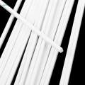 2X 20pc ABS Plastic White Square Rod for Architecture Model Making DIY 3x250mm. 
