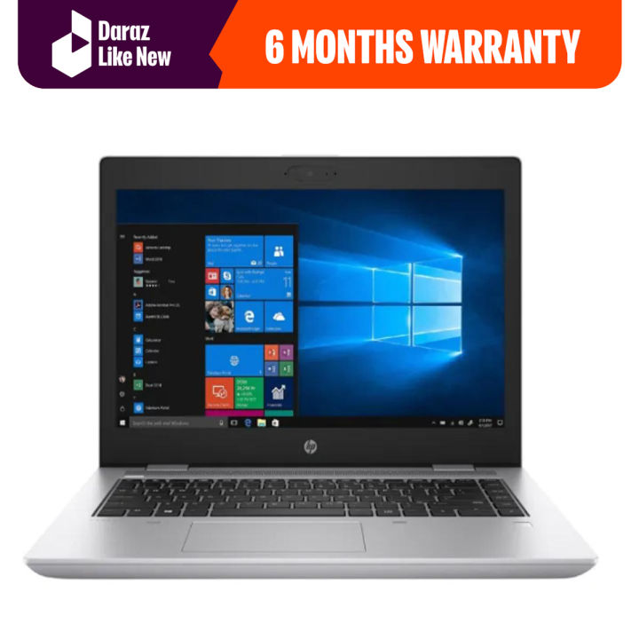 Daraz Like New Laptops - HP ProBook 640 G4 14" Notebook Intel Core i5-8265U 8th Gen Intel UHD Graphics 620 8 GB RAM 256 GB SSD Natural Silver - Windows 10 Pro 64-bit