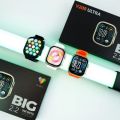 Original V200 Ultra Smart Watch - 2.3" Display - Bluetooth Calling - Custom Wallpaper - Wireless Charging - Compatible with All Phones. 