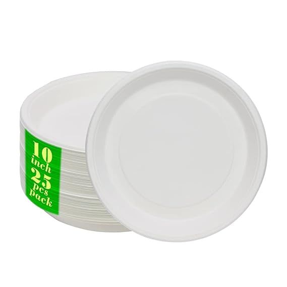 Pack of 20 – Disposable Plastic Plates