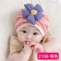 Baby Hat Spring and Autumn Thin 0-3-6-12 Month-Old Newborn Care Fontanel Hat Pure Cotton Newborn Baby Girl Beanie. 