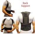 Full Back Posture Support Belt New Posture Corrector Full Back Belt With Hard Support Panel Black. 