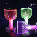 LED Flashing Color Change 50ml Drink Cup Smooth Design Drink Glass Cocktail Party Novelty Cup. 