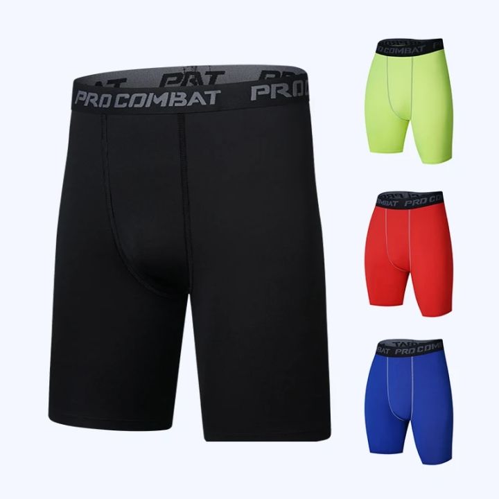 Short 3Long Unisex Legging Tight Gym Running Fitness Men Compression Pants Adult Sport Pants M L Gym Fitness Sports Leggings Qu