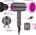 Hair Dryer, 3000W Professional Foldable Ionic Blow Dryers with Diffuser, 3 Heat & 2 Speed Settings,Ion Hair Care Hairdryer for Women Home and Travel. 