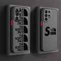 【EmotionaE】Trend Brand The N-North Face Phone Case For Samsung Galaxy S23 S22 S21 S20 FE S10 S9 S8 Plus Ultra Pro 5G Frosted Translucent. 