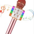 Microphone Wireless & Hifi Speaker Bluetooth Mike Imported Speaker Portable for All Bluetooth devices USB Supported. 