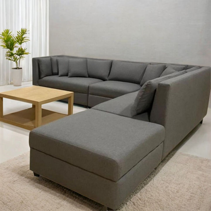 8 Seat Sectional L Shape Sofa