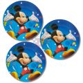 Mickey Mouse Paper Plates - 9 Inch - Mickey Mouse Themed Party - Blue - Boys - Pack Of 10. 