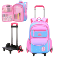 NEW Waterproof Kids Trolly School Backpack- 6 Wheels. 