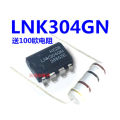 LNK304GN SOP-7 + 2W 5% 100R Carbon film resistance each 1pcs Roller washing machine power chip. 