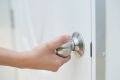 Interior Privacy Door Knob for Bedroom Stainless Steel Bathroom Door Handle Round Door Lock. 