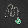 Tokyo Revengers Hinata Tachibana Anime Necklace Four Leaf Clover Pendant Necklace Women Charm Given by Takemichi Jewelry Gifts. 