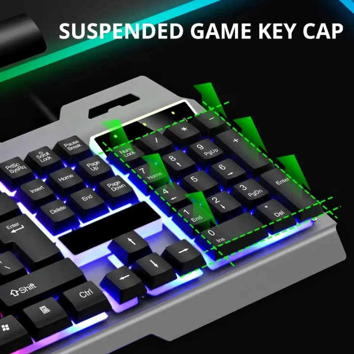 Gaming%20Keyboard%20Metal%20Wired%20USB%20Gaming%20Keyboard%20Wired%20USB%20Gaming%20Keyboard%20-%20Image%202