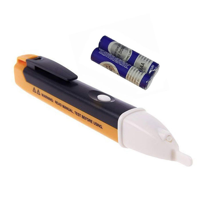 Voltage Tester detector Touchless pen tester with Buzzer Alarm | Electric Voltage Power Alert Detector Sensor Testing LED Light Non-Contact Pen | Cable , Circuit or Wire voltage line tester