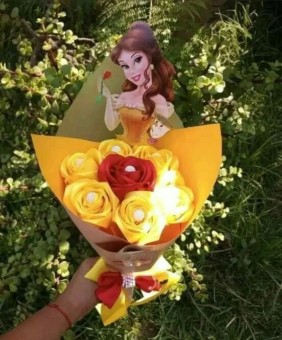 Disney Princess Roses Royal Disney Princess Rose Bouquet🌹👑 | Daraz.pk