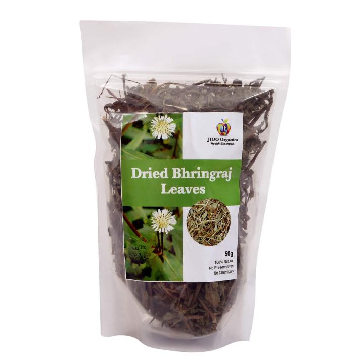 Jioo Organics Bhringraj Dry Leaves - Pack Of 200 Grams