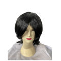 [ New ] Wolf Tail Anchovy Head Unisex Wig Same Style Warrior Head Long Straight Hair Handsome Younger Wig Sheath. 
