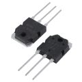 2 silicon transistor - D 1047 + B 817, 200 V, 12 A. 