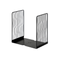 File Storage Holder, Office School Stand Rack, Iron Desktop Table Bookends Book Color Black, Size 4.33″ x 5.31″ x 8.27″ Approx Customize by HB Steel Fixerr. 