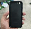 For iPhone 6 / 6S Luxury Hybrid Tempered Shine Back Glass Soft Silicone Bumper Cover Case. 