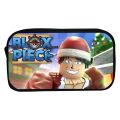 New Prints ROBLOX blox fruits DIY pencil case Game peripherals stationery bag Cartoon storage bag. 